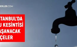 İstanbul İSKİ su kesintisi! 12-13 Ekim Pendik, Kağıthane, Gaziosmanpaşa, Esenyurt su kesintisi listesi! Sular ne zaman gelecek?